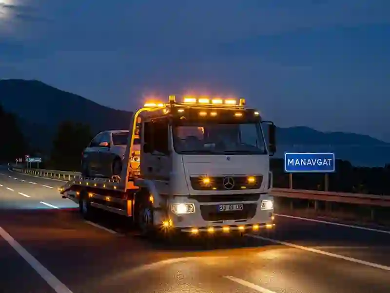 Manavgat oto çekici aracı